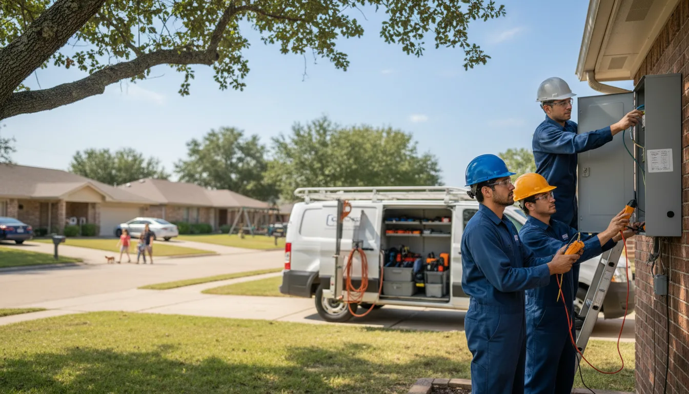 Certified electrician providing emergency electrical services in Pilgrims Knob, VA